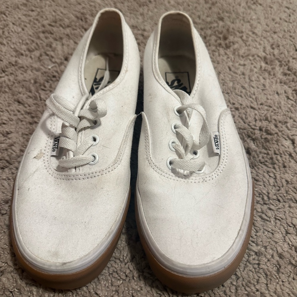 Vans gym bumper white/gum